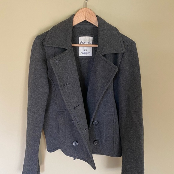 AEROPOSTALE Double-Breasted Peacoat - Picture 4 of 9